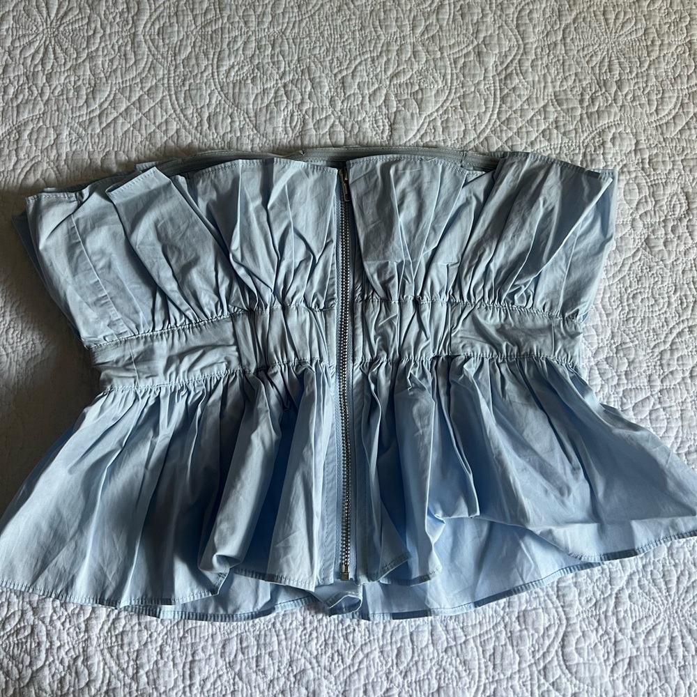 Mable Strapless Ruffle Top - Picture 2 of 3